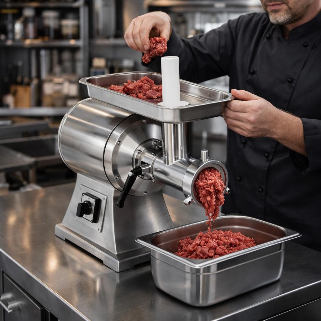 Mesoreznica električna Al – 12 C, inox, jednofazna, 750 W